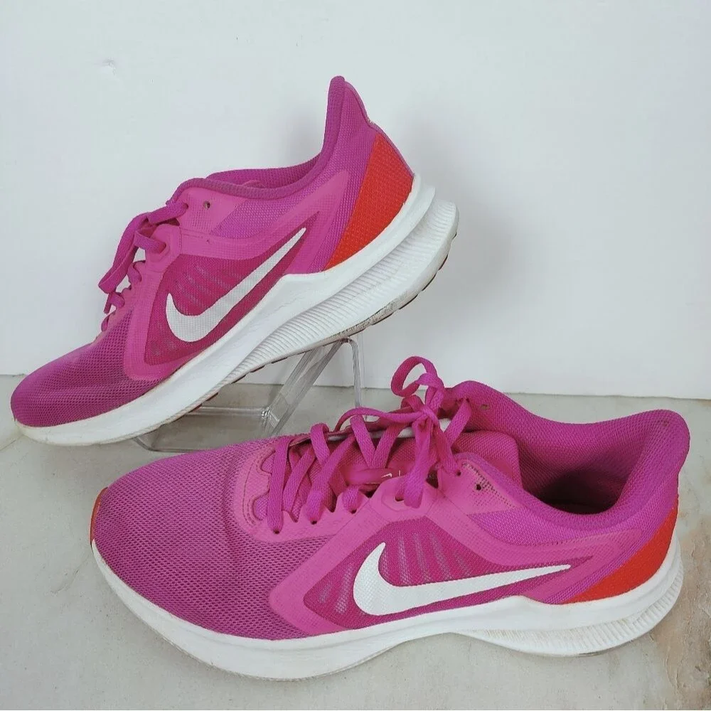 Nike Women's Downshifter 10 Pink Running Shoes Sneakers, Sz 10